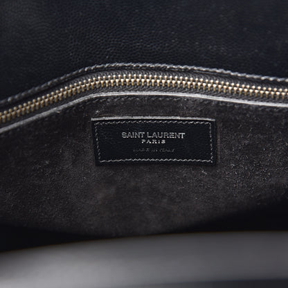 Saint Laurent Grain De Poudre Studded Small Sac De Jour Black 5 of 10