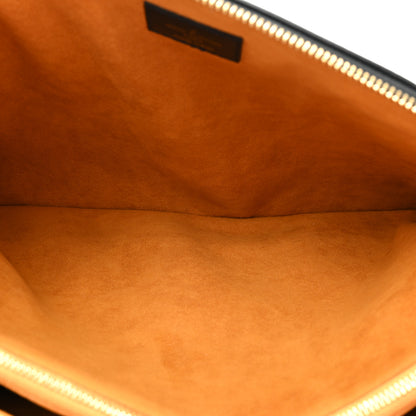 Louis Vuitton Lambskin Embossed Monogram Coussin MM Black 5 of 10