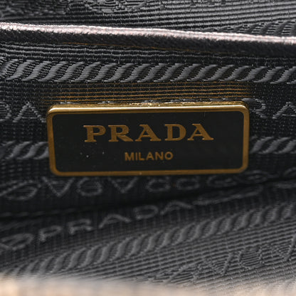 Prada Tessuto Nylon Saffiano Tote Black 6 of 13