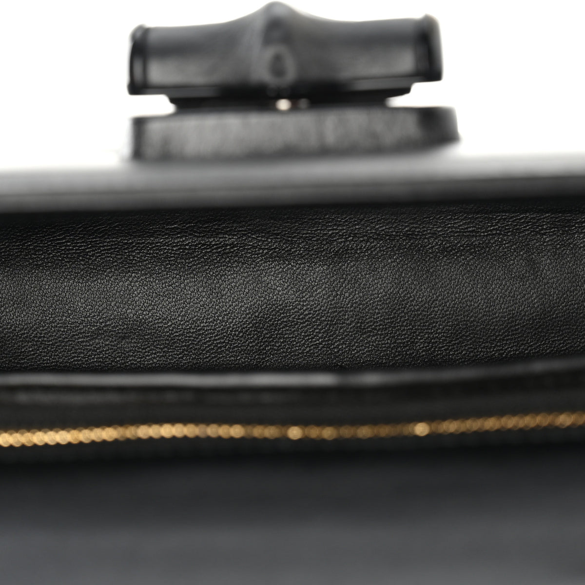 Calfskin Medium Bamboo Diva Black