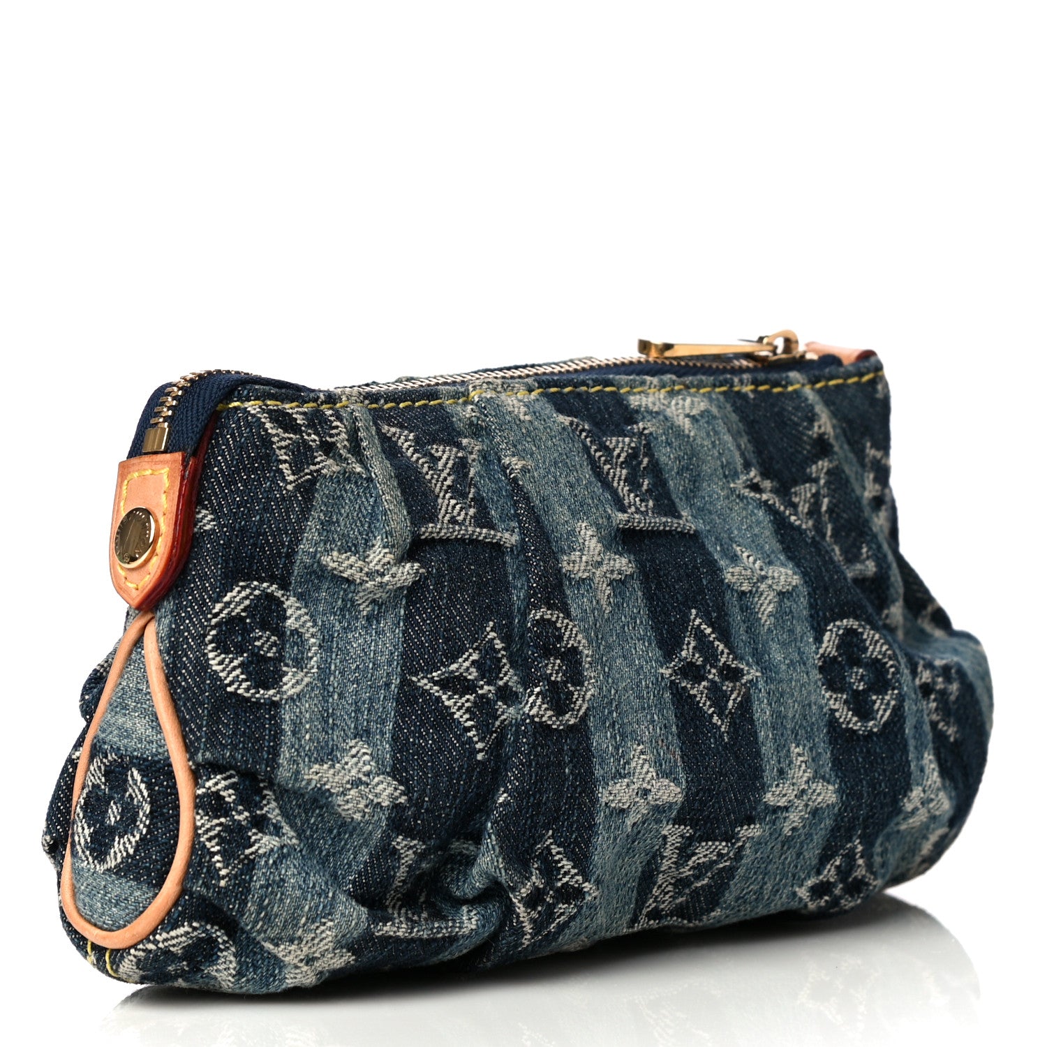 Louis Vuitton Denim Raye Trousse Cosmetic Pouch 4 of 8