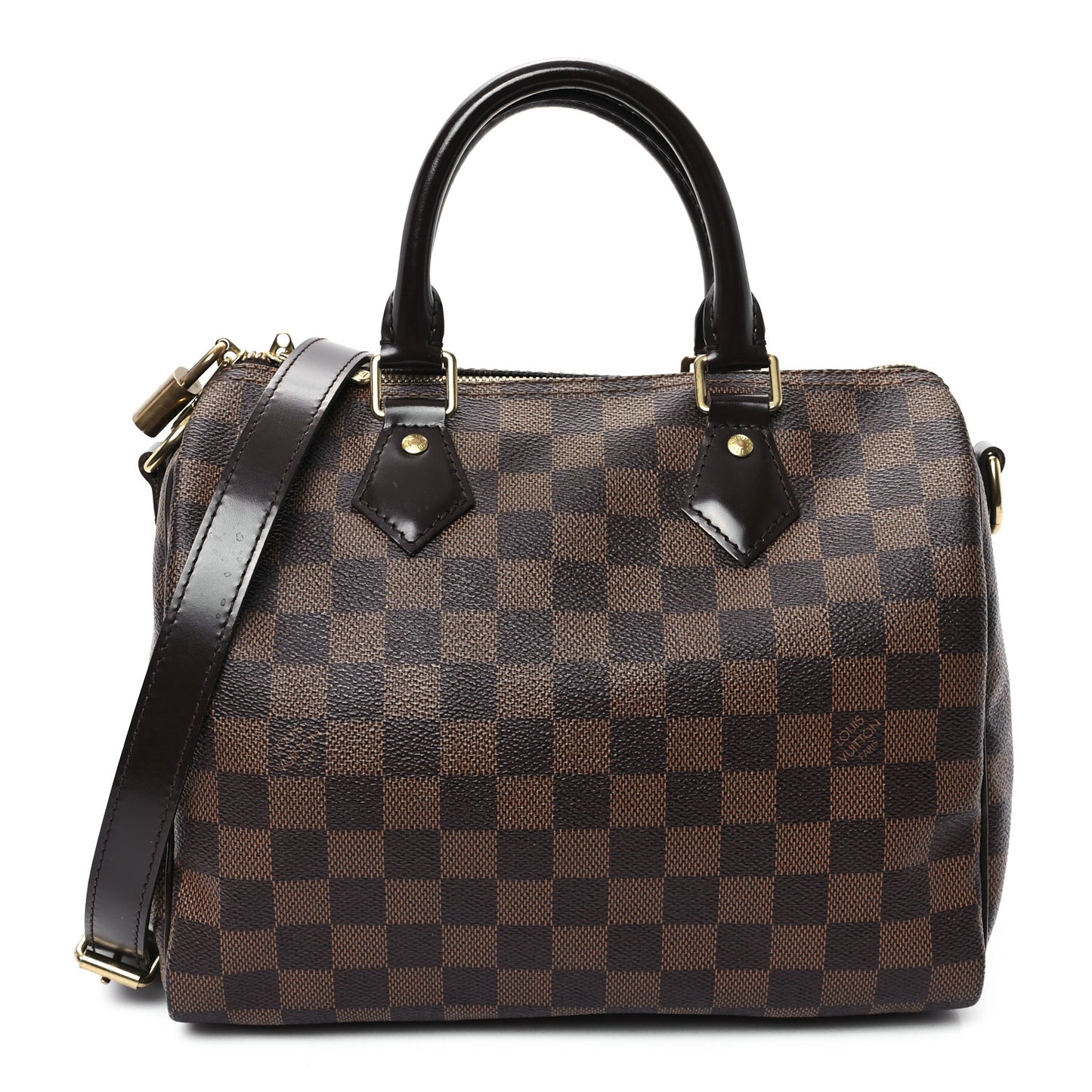 Damier Ebene Speedy Bandouliere 25