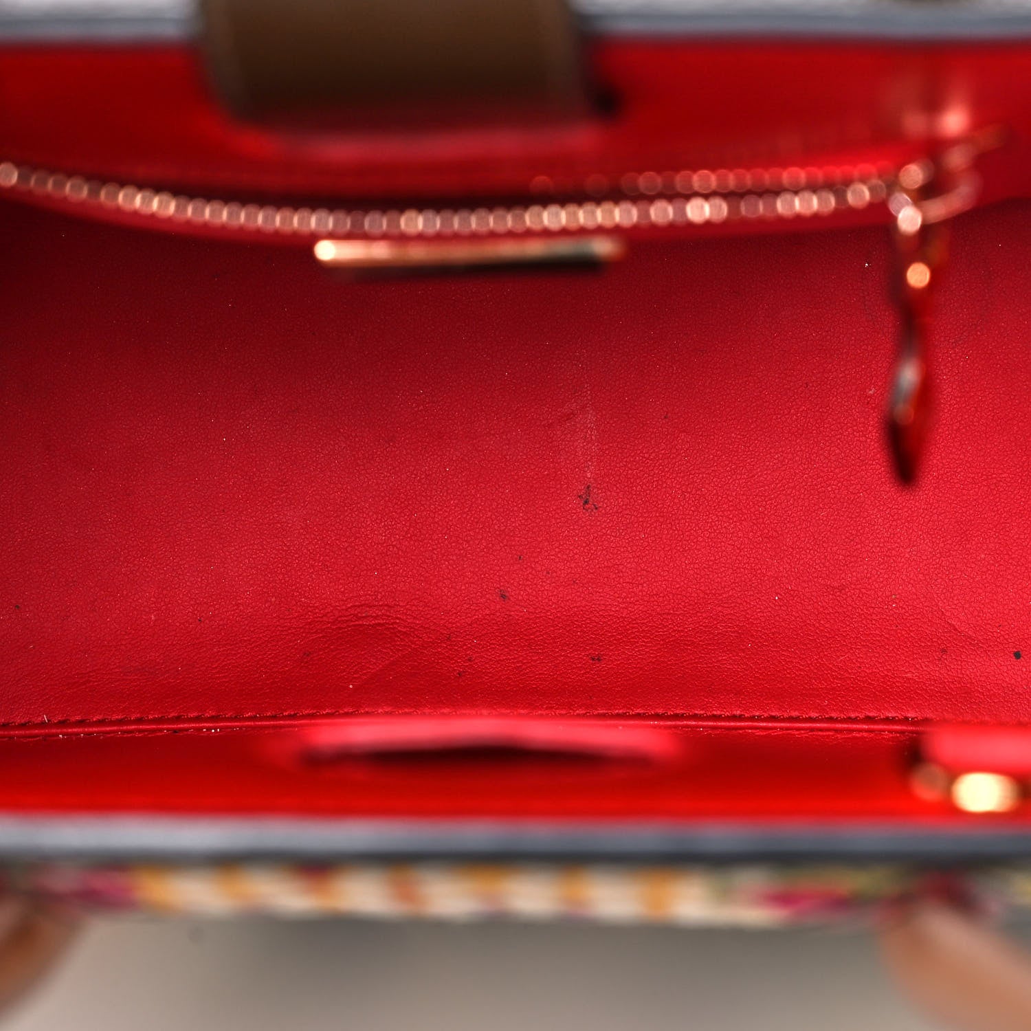Christian Louboutin Calfskin Embroidered Beaded Small Paloma Multicolor Brown 15 of 20