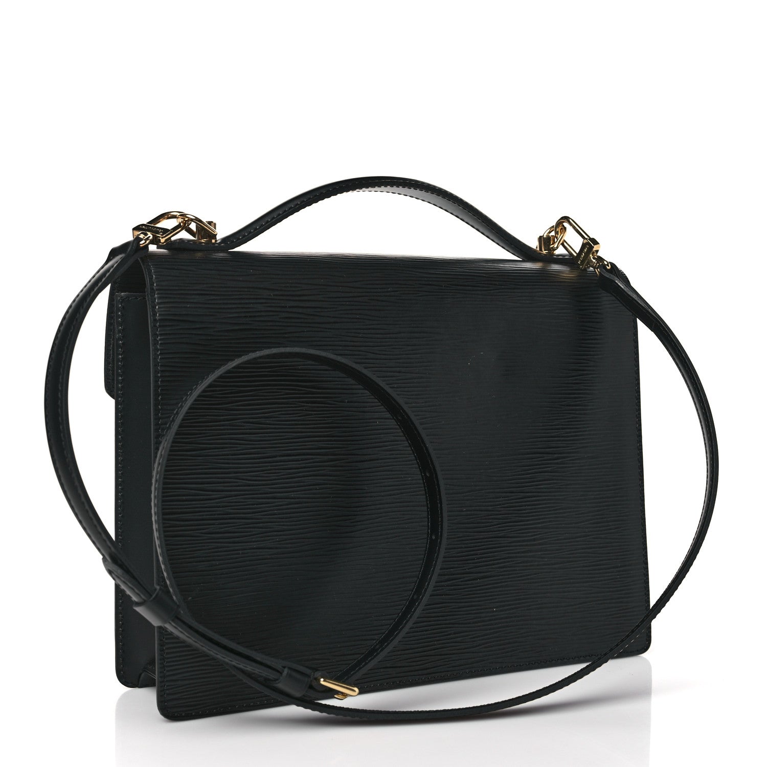 Louis Vuitton Epi Monceau Black 3 of 9