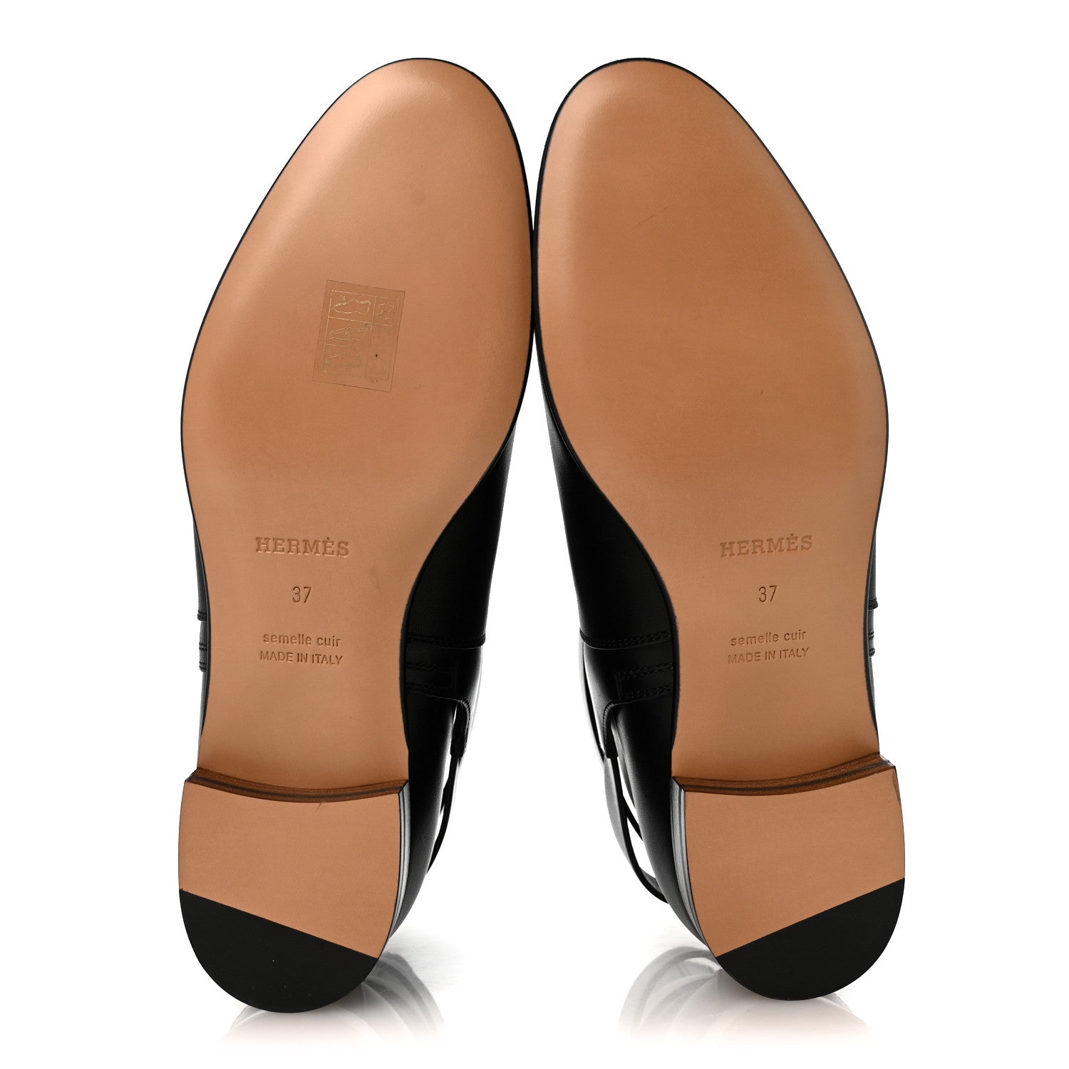Hermes Calfskin Neo Low Boots 37 Black 6 of 10