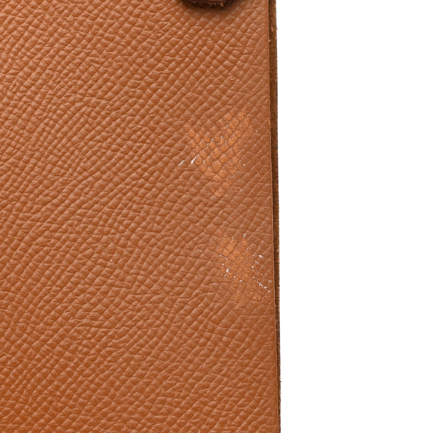 Hermes Epsom Tarmac Dot PM Passport Holder Gold Malachite 7 of 8
