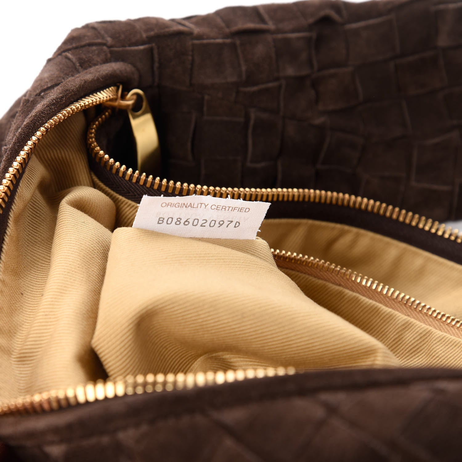 Bottega Veneta Suede Intrecciato Medium Jodie Fondant 9 of 10