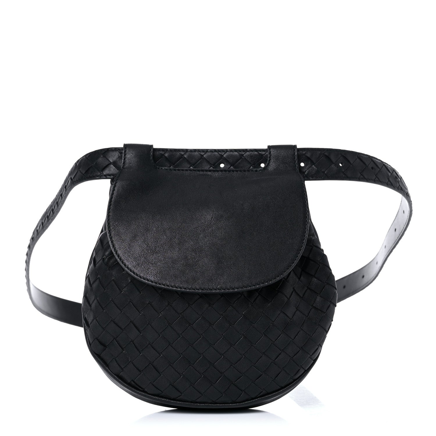 Bottega Veneta Nappa Intrecciato Belt Bag Nero Black 1 of 12