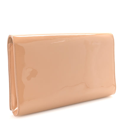 Saint Laurent Patent Calfskin Monogram Large Belle De Jour Clutch Chair 3 of 6