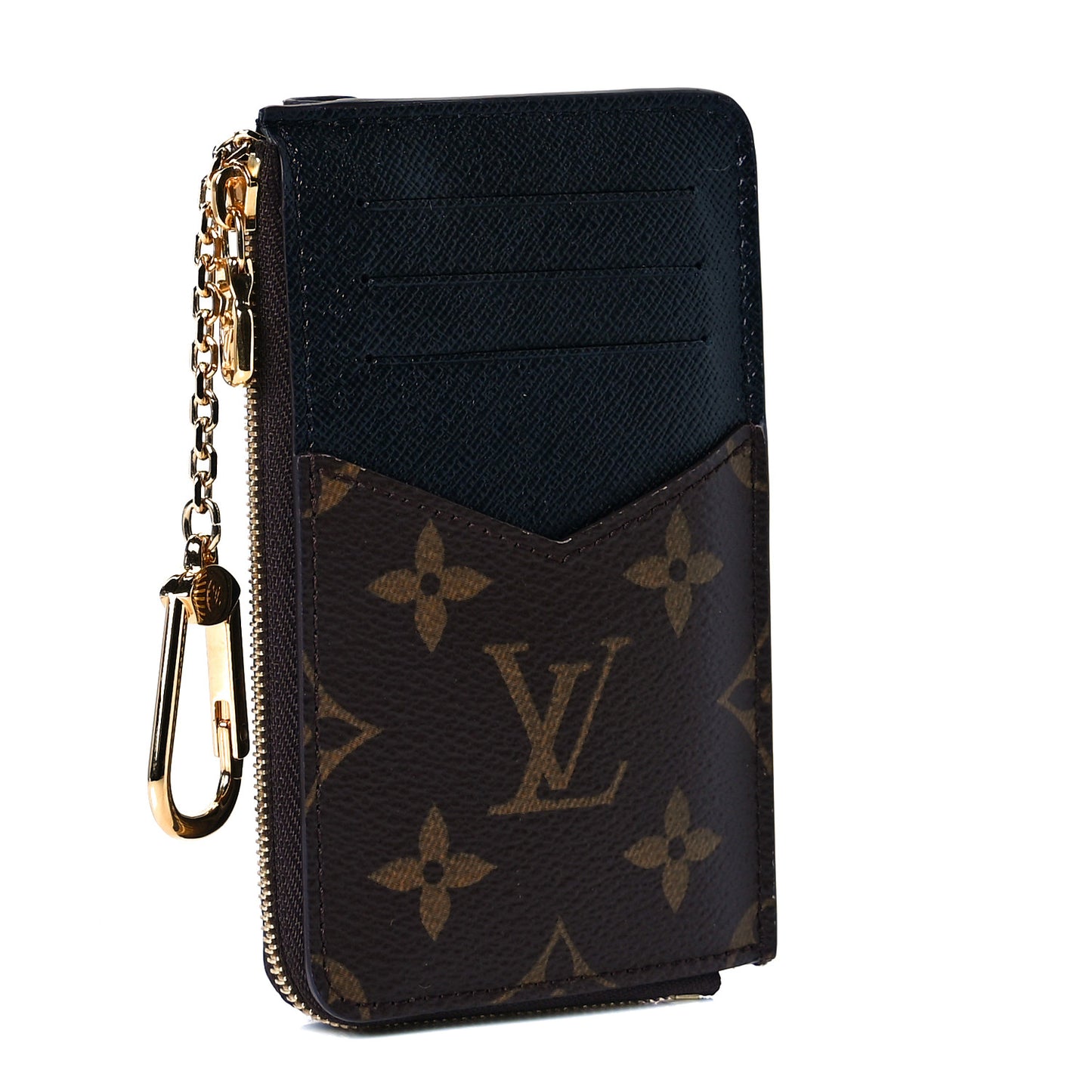 Monogram Recto Verso Card Holder Black