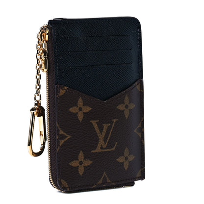Louis Vuitton Monogram Recto Verso Card Holder Black 2 of 7