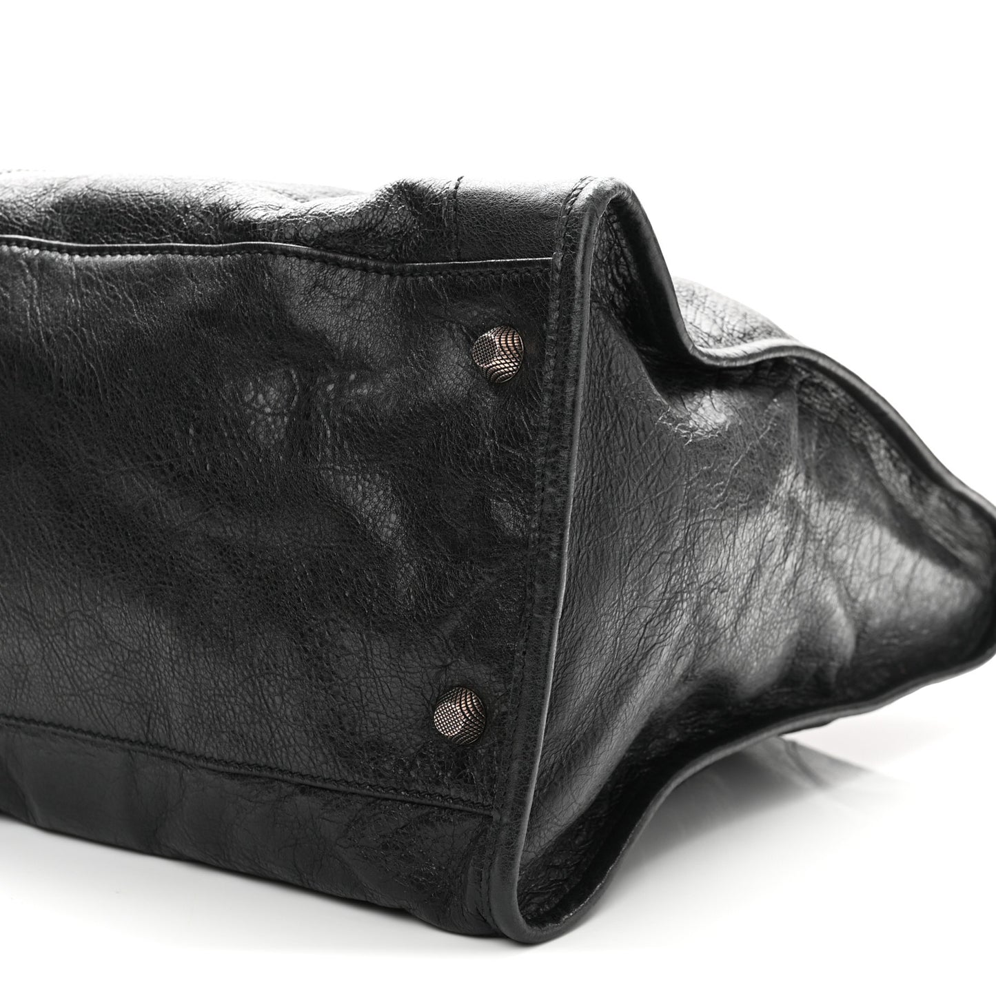 Agneau Giant 12 Rose Gold Hardware Weekender Officier