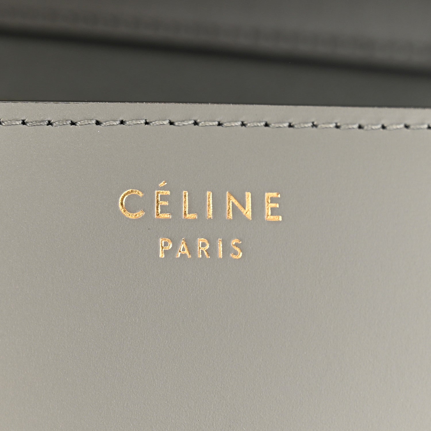 Celine Box Calfskin Medium Classic Box Flap Bag Zinc 6 of 15