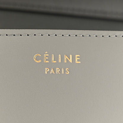 Celine Box Calfskin Medium Classic Box Flap Bag Zinc 6 of 15