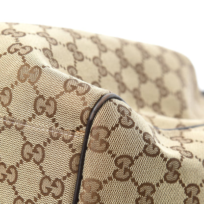 Gucci Monogram Large Sukey Tote Dark Brown 11 of 19