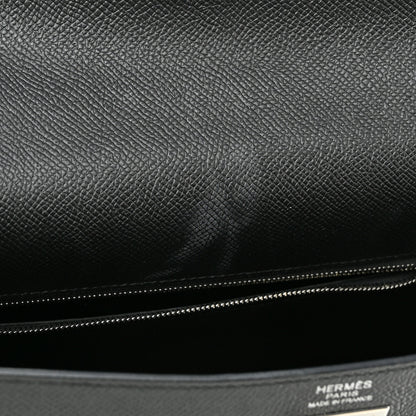 Hermes Epsom Kelly Sellier 32 Black 12 of 15