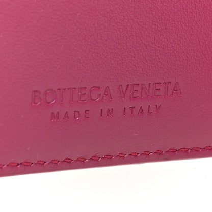 Bottega Veneta Nappa Intrecciato Key Holder Amaranto 6 of 6