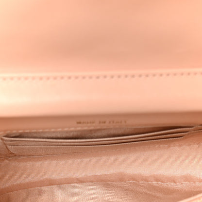 Chanel Calfskin Quilted Coco Mail Clutch With Chain Light Pink 5 of 11