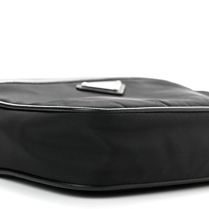 Prada Tessuto Nylon Saffiano Crossbody Black 10 of 11