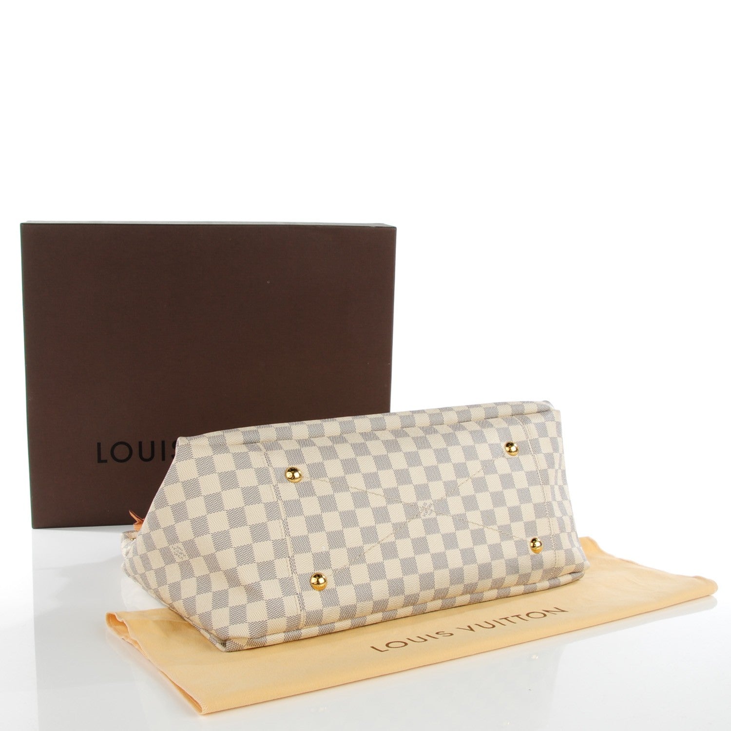 Louis Vuitton Damier Azur Artsy MM 4 of 8