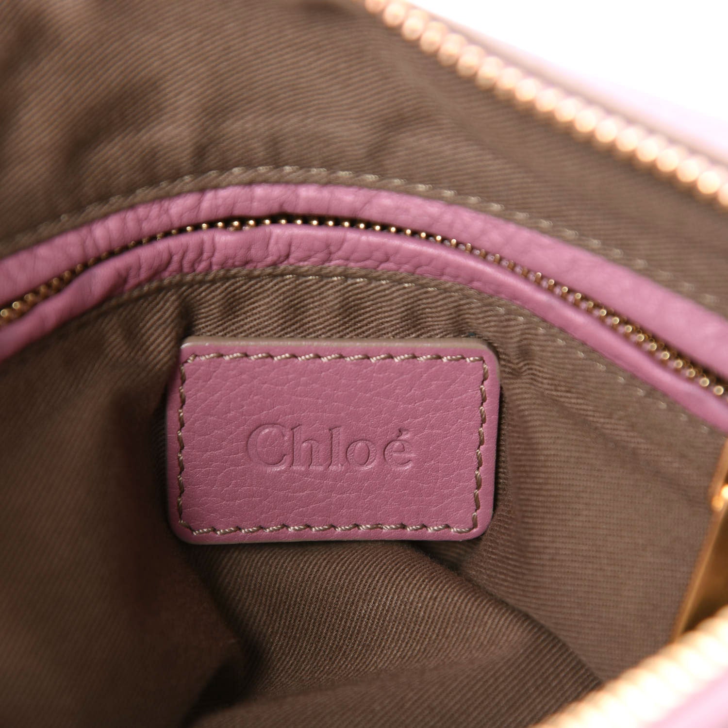Chloe Calfskin Medium Marcie Satchel Velvet Mauve 18 of 19