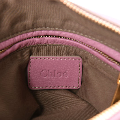 Chloe Calfskin Medium Marcie Satchel Velvet Mauve 18 of 19