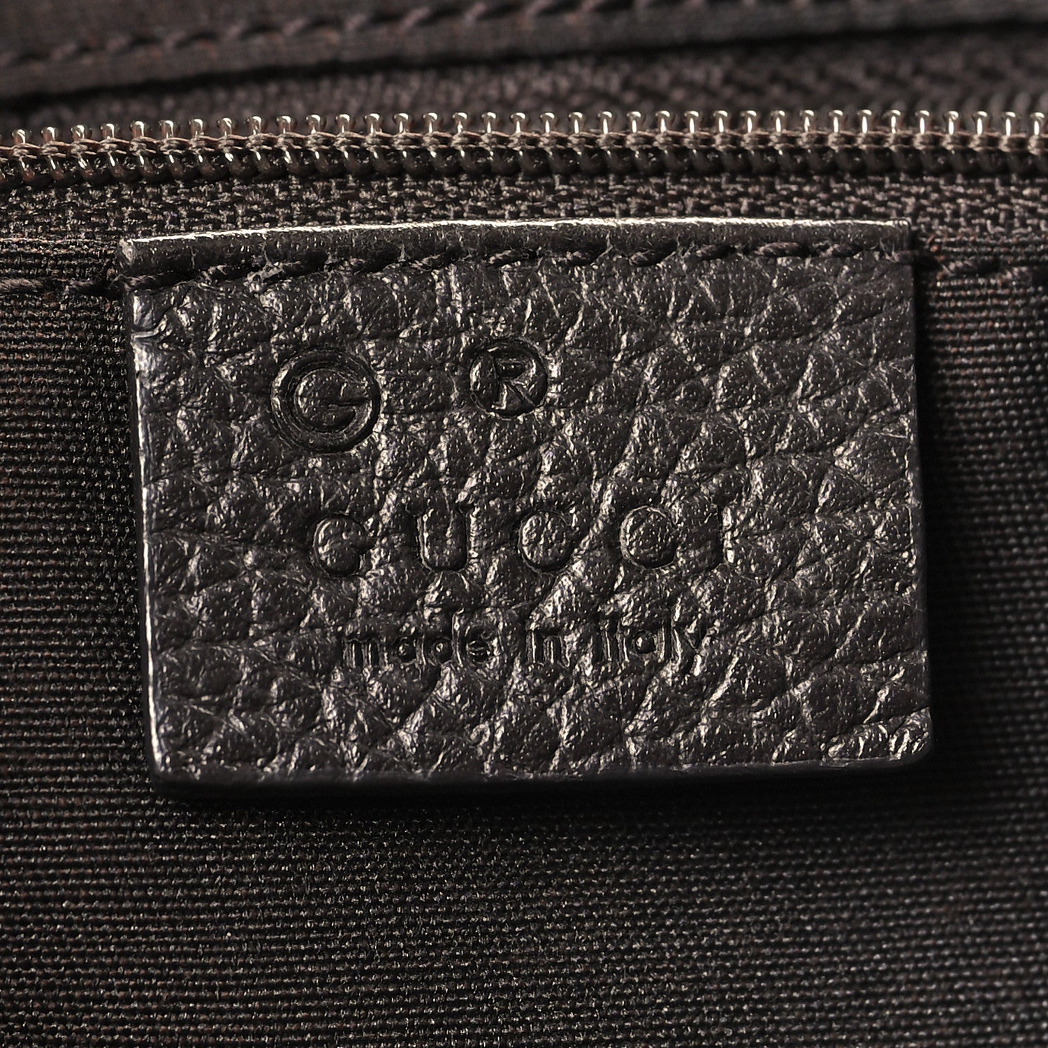 Gucci Crystal Monogram Medium Princy Tote Dark Brown 6 of 11