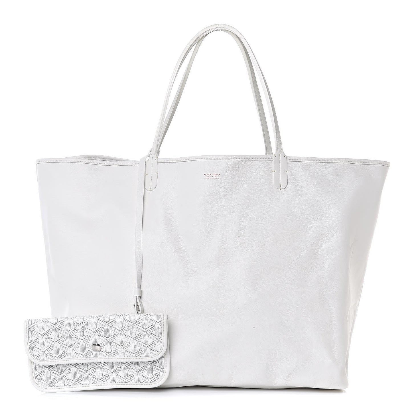 Goyardine Reversible Anjou GM White