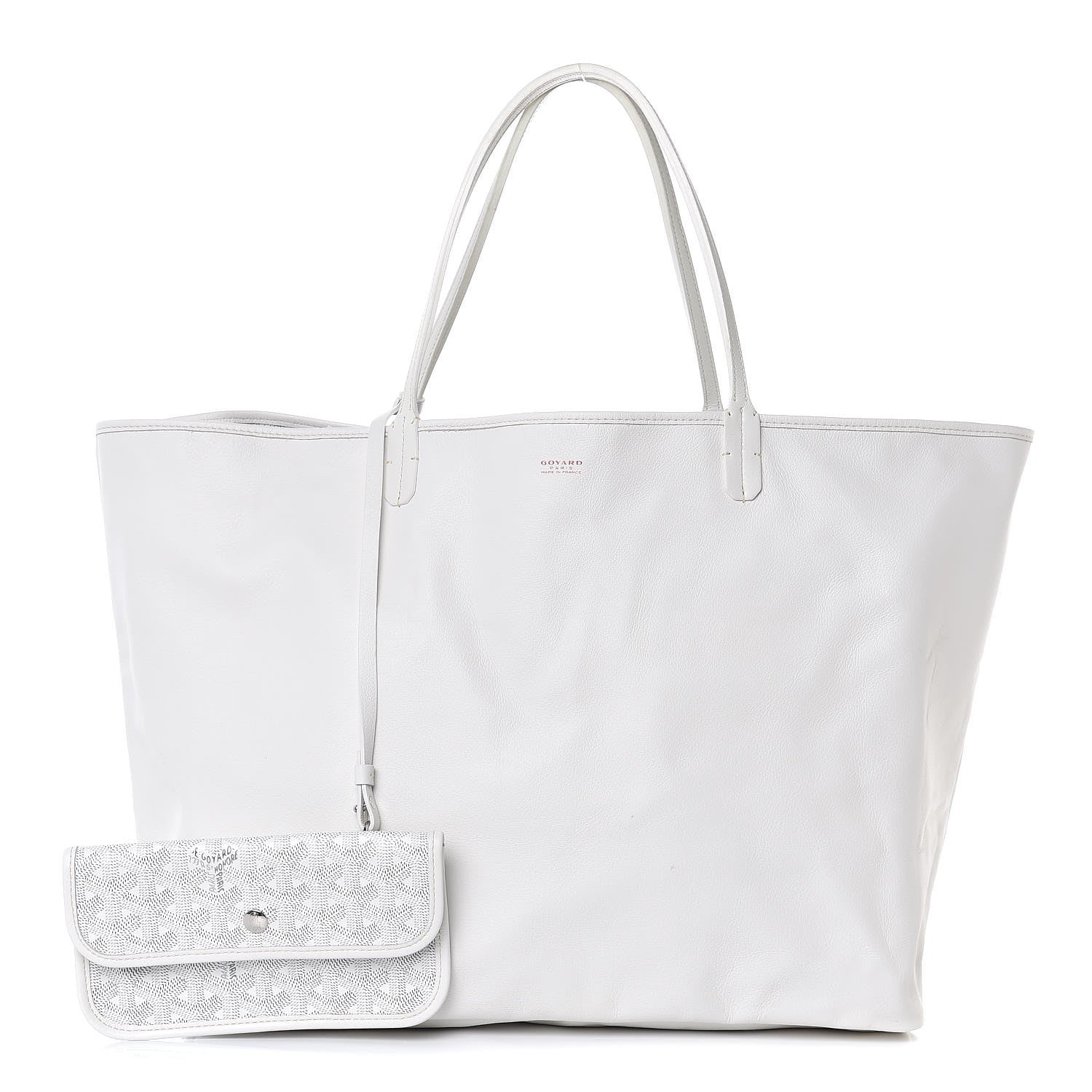 Goyard Goyardine Reversible Anjou GM White 6 of 14