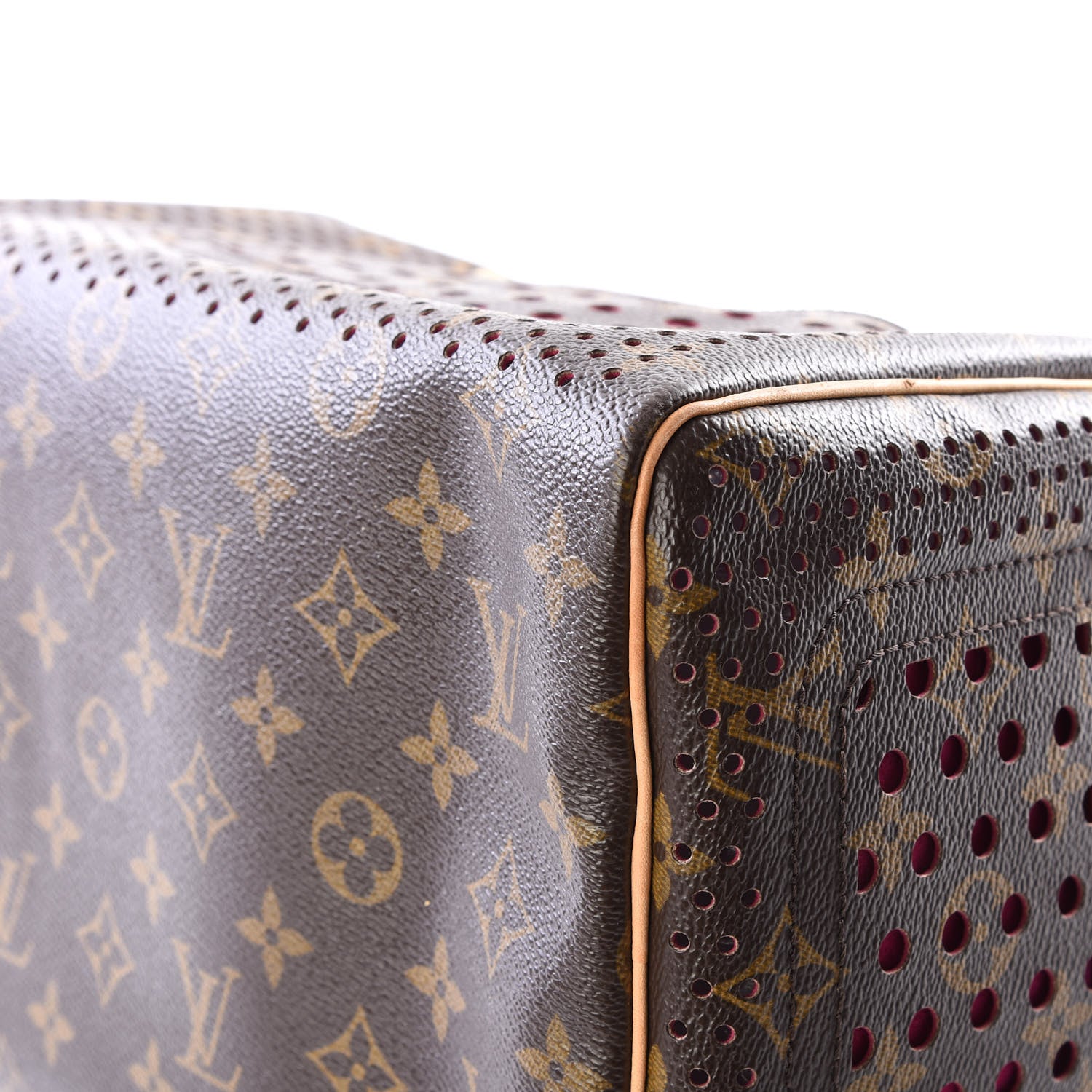 Louis Vuitton Monogram Perforated Speedy 30 Fuchsia 6 of 11