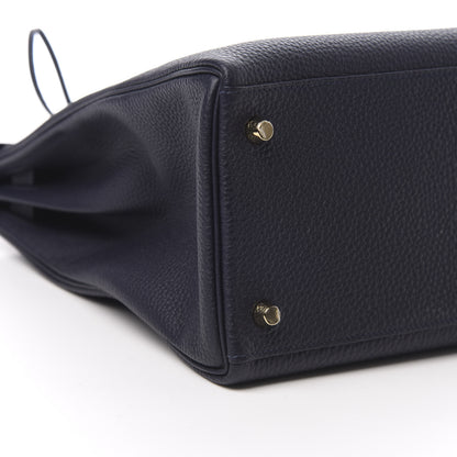 Hermes Togo Kelly Retourne 35 Bleu Nuit 10 of 11