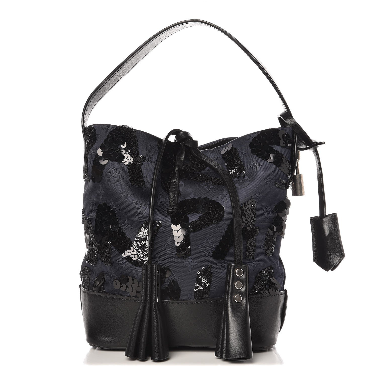 Louis Vuitton Monogram Jacquard Sequin NN14 Spotlight PM Navy 1 of 8