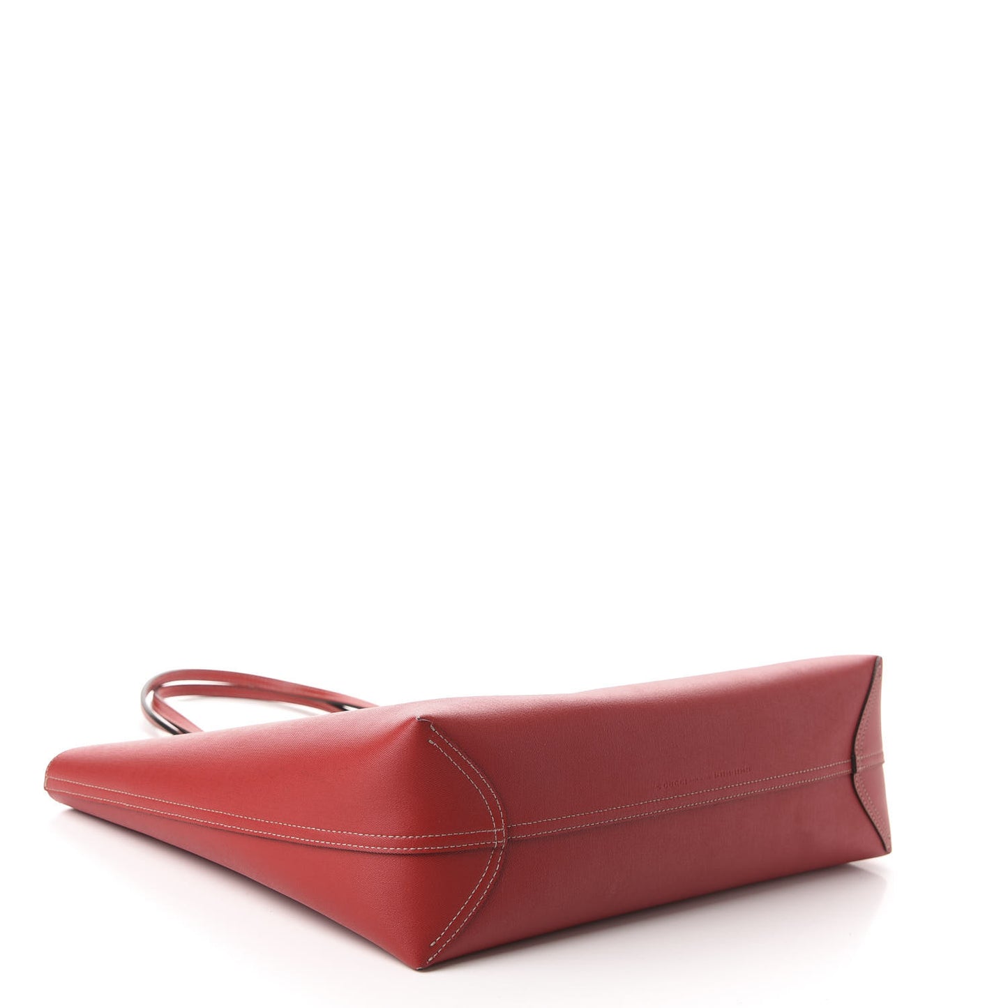 GG Supreme Monogram Medium Reversible Tote Beige Red
