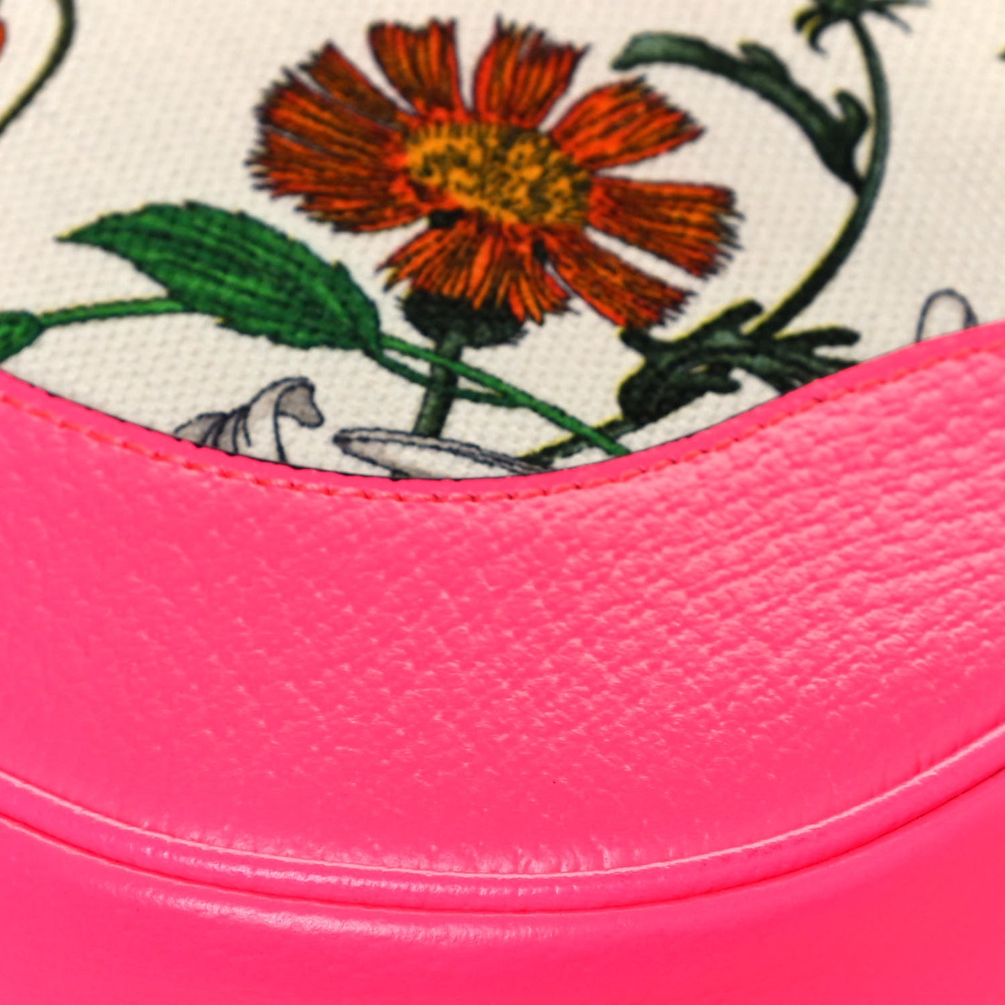 Canvas Flora Medium Jackie Hobo Fuchsia