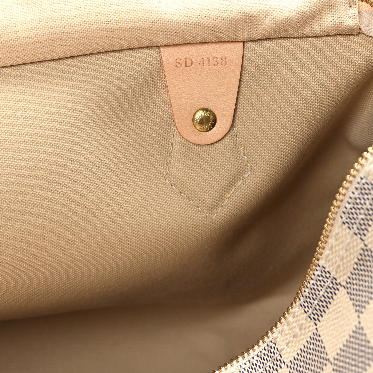 Louis Vuitton Damier Azur Speedy 35 5 of 10