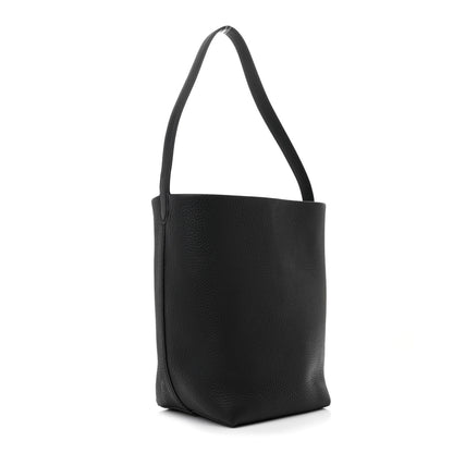 The Row Grained Calfskin Medium N/S Park Tote Black 3 of 11