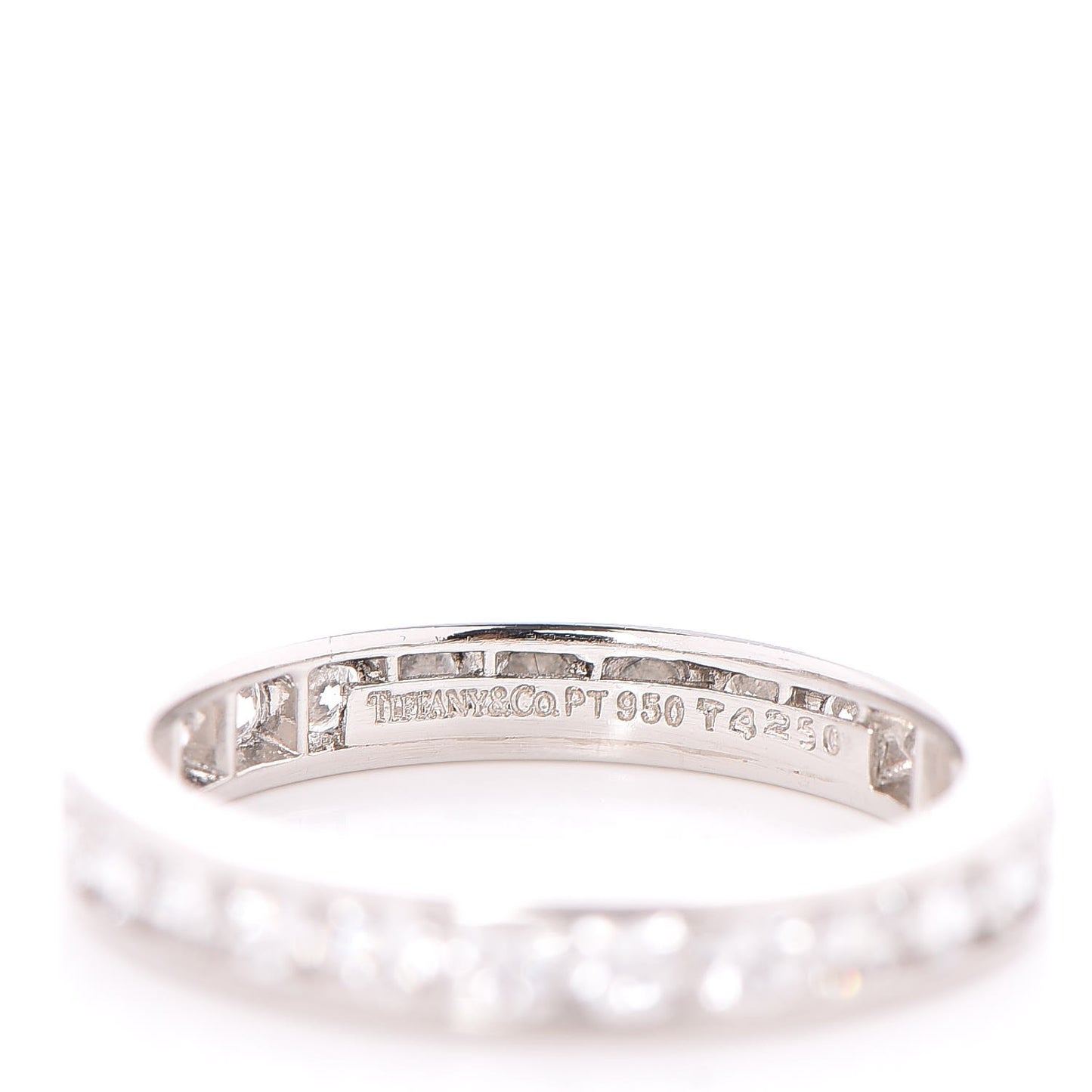 Platinum Diamond .75ct Eternity Band Ring 49.3 5