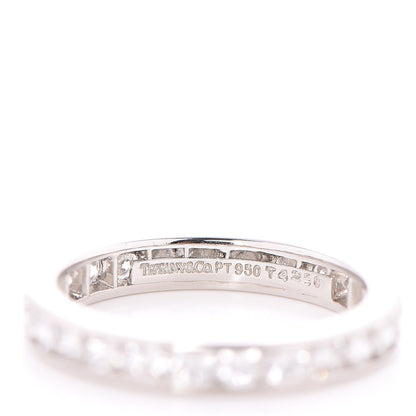 Tiffany Platinum Diamond .75ct Eternity Band Ring 49.3 5 4 of 4