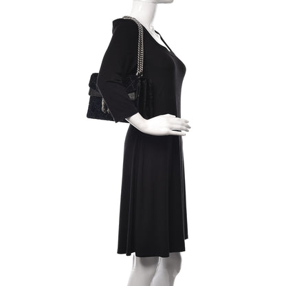 Gucci Velvet Skipper GG Monogram Small Dionysus Shoulder Bag Blue Beige Black 2 of 6