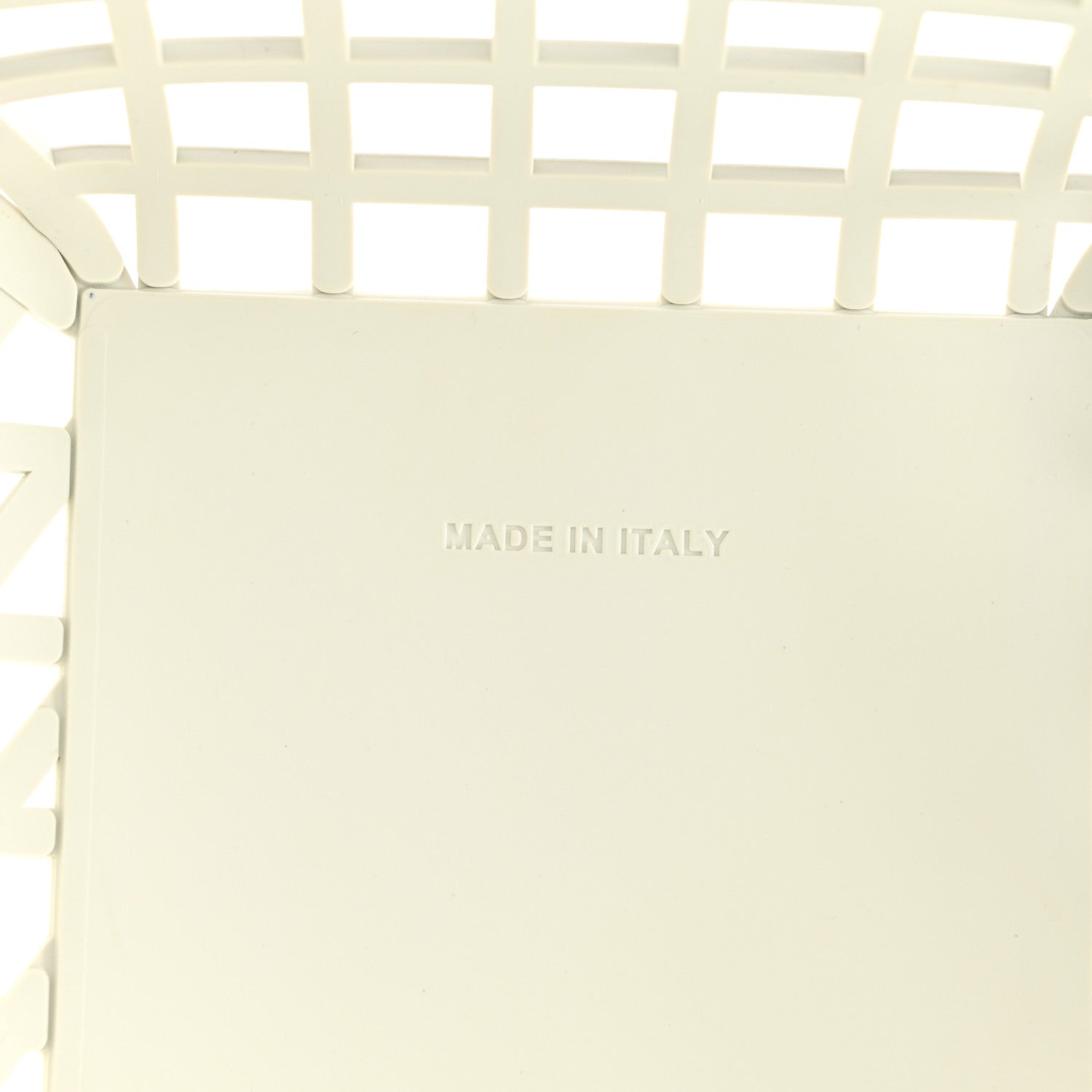 Fendi Recycled Plastic Vitello Liberty Matte Medium Fendi Basket White Ice 6 of 15