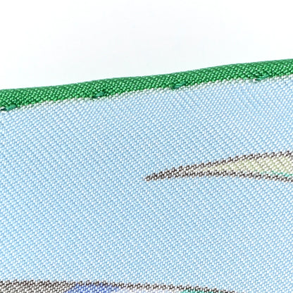 Hermes Silk Plumes En Fete Scarf 90 Ciel Vert Brun 11 of 13