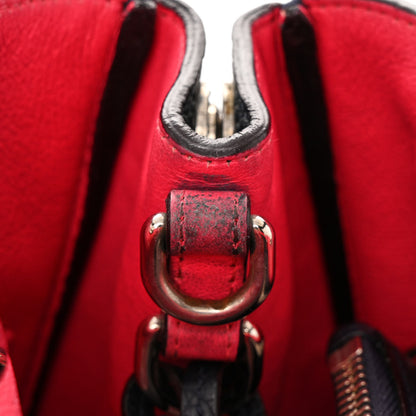 Christian Dior Bullcalf Medium Diorissimo Tote Navy Fuchsia 15 of 15