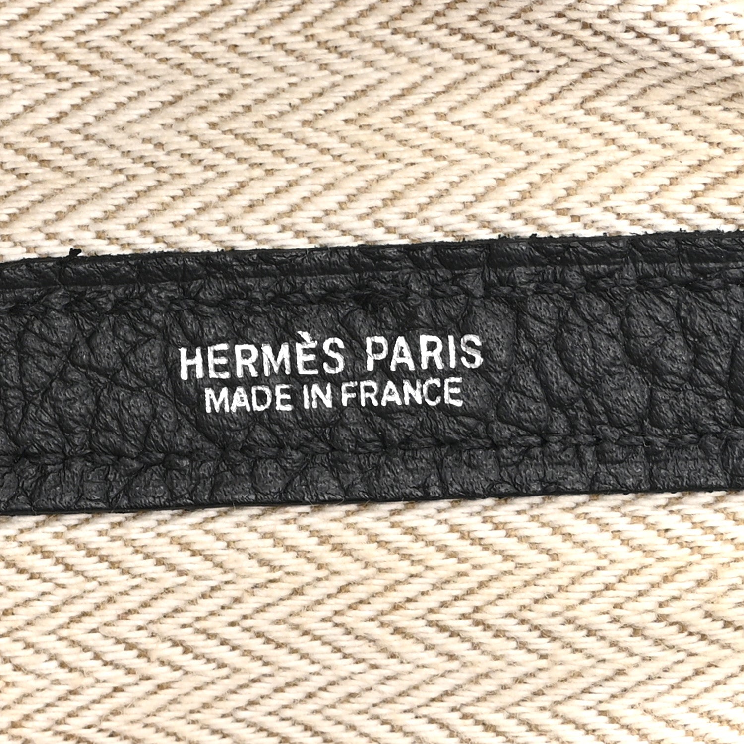 Hermes Negonda Garden Party Tote 36 MM Black 7 of 10