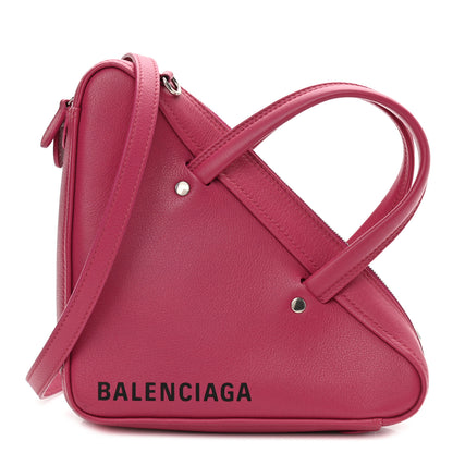 Balenciaga Calfskin XS Triangle Duffle Pink 1 of 21