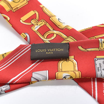 Louis Vuitton Silk Full of Locks BB Bandeau Coquelicot 3 of 4