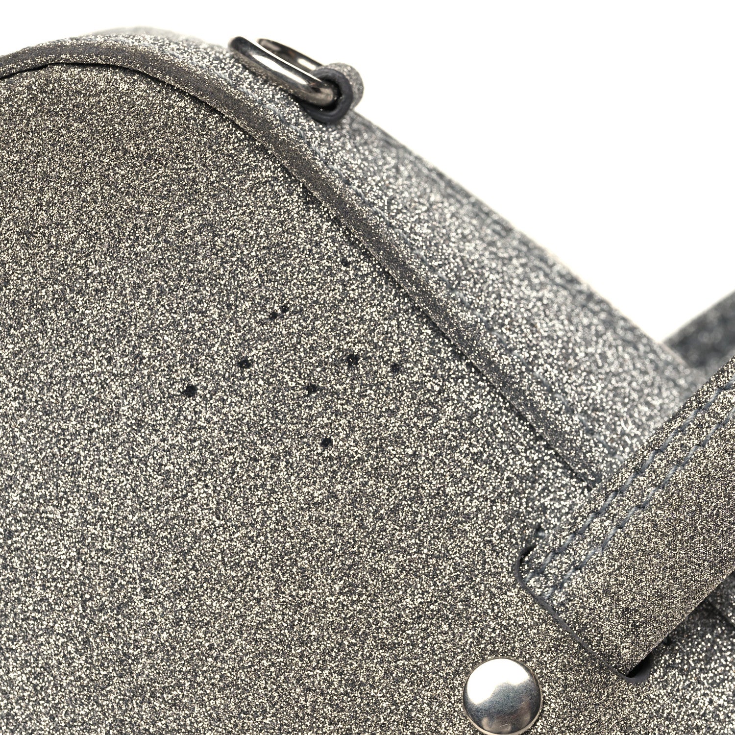 Balenciaga Glitter XS Triangle Duffle Argent Black 7 of 7