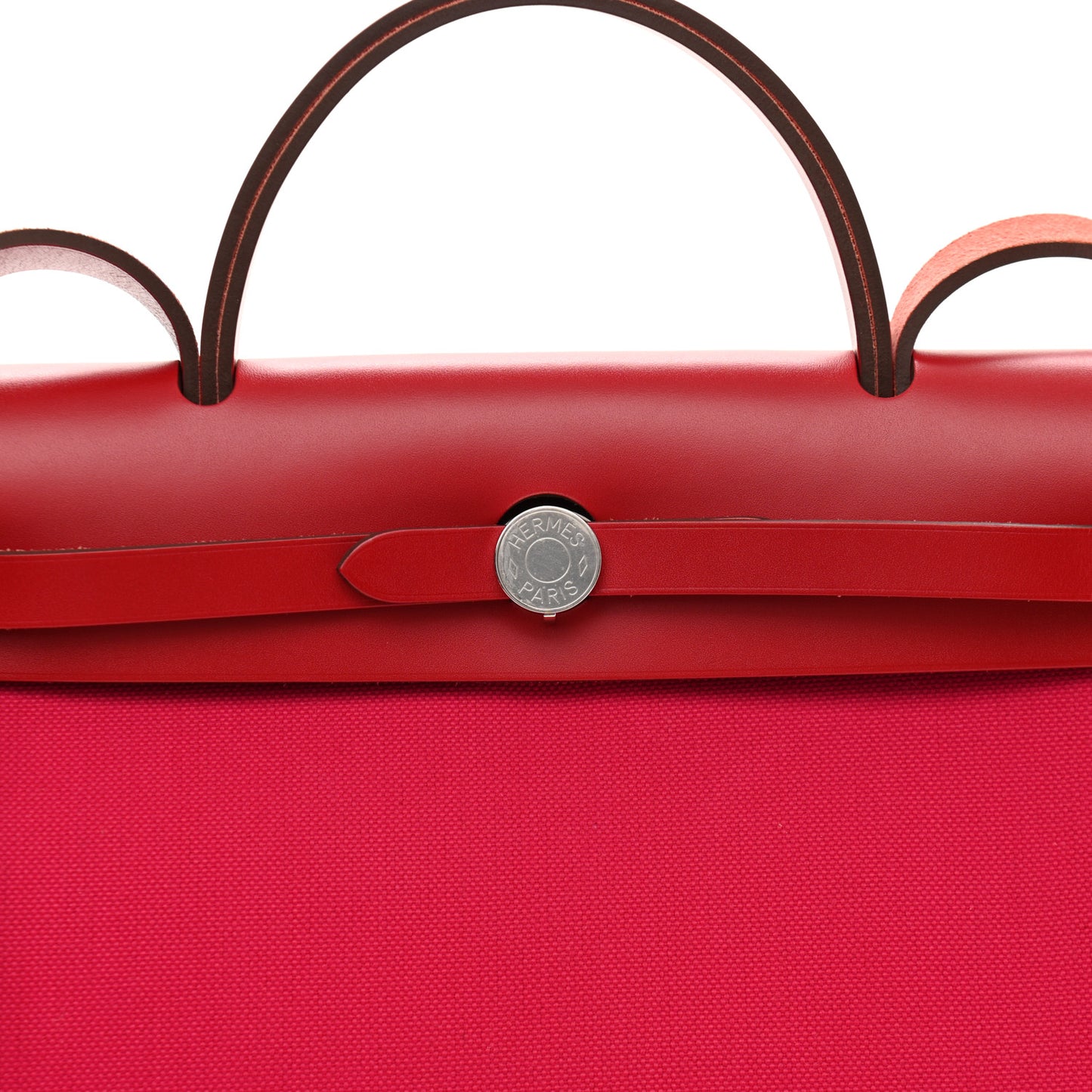 Military Toile Vache Hunter Herbag Zip PM 31 Rose Mexico Rouge Piment