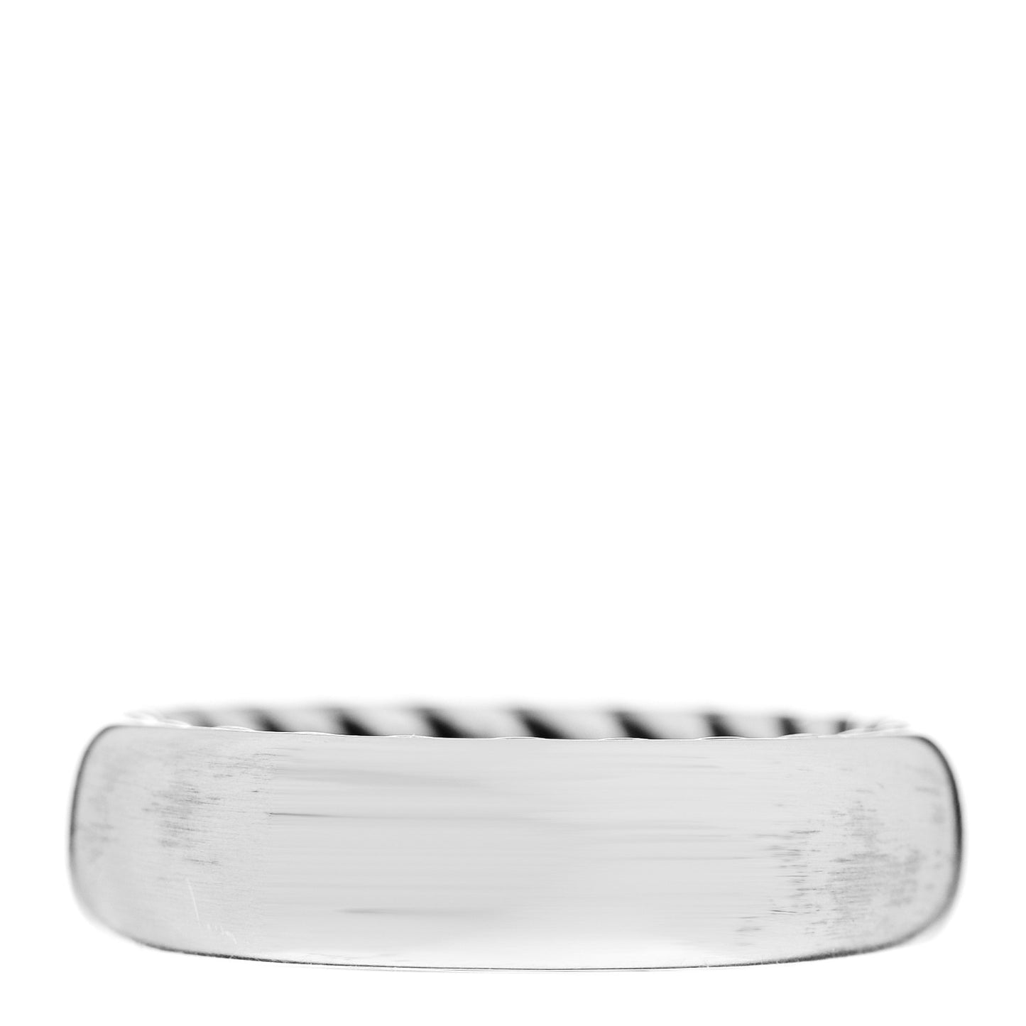 Sterling Silver 6mm Streamline Band Ring 61 9.75