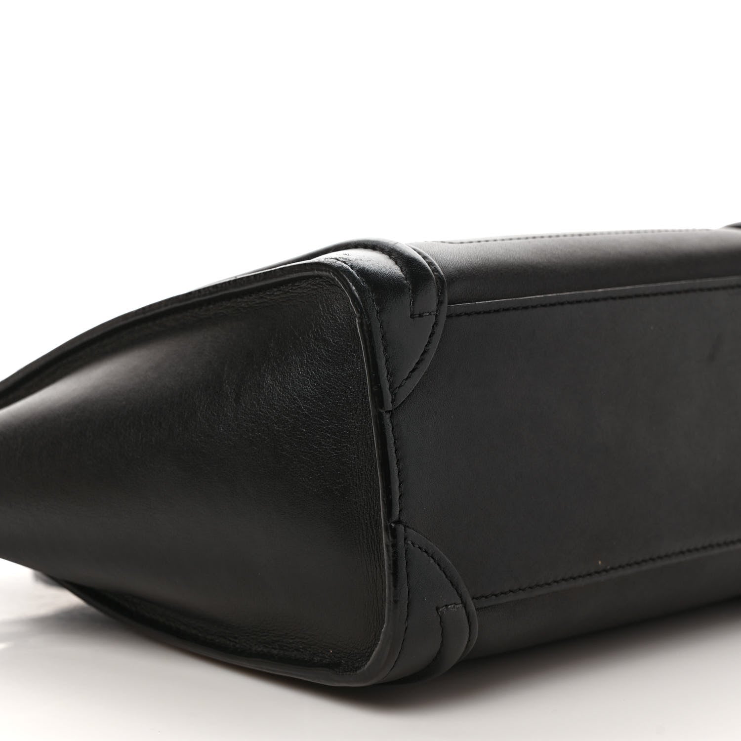 Celine Smooth Calfskin Nano Luggage Black 7 of 8