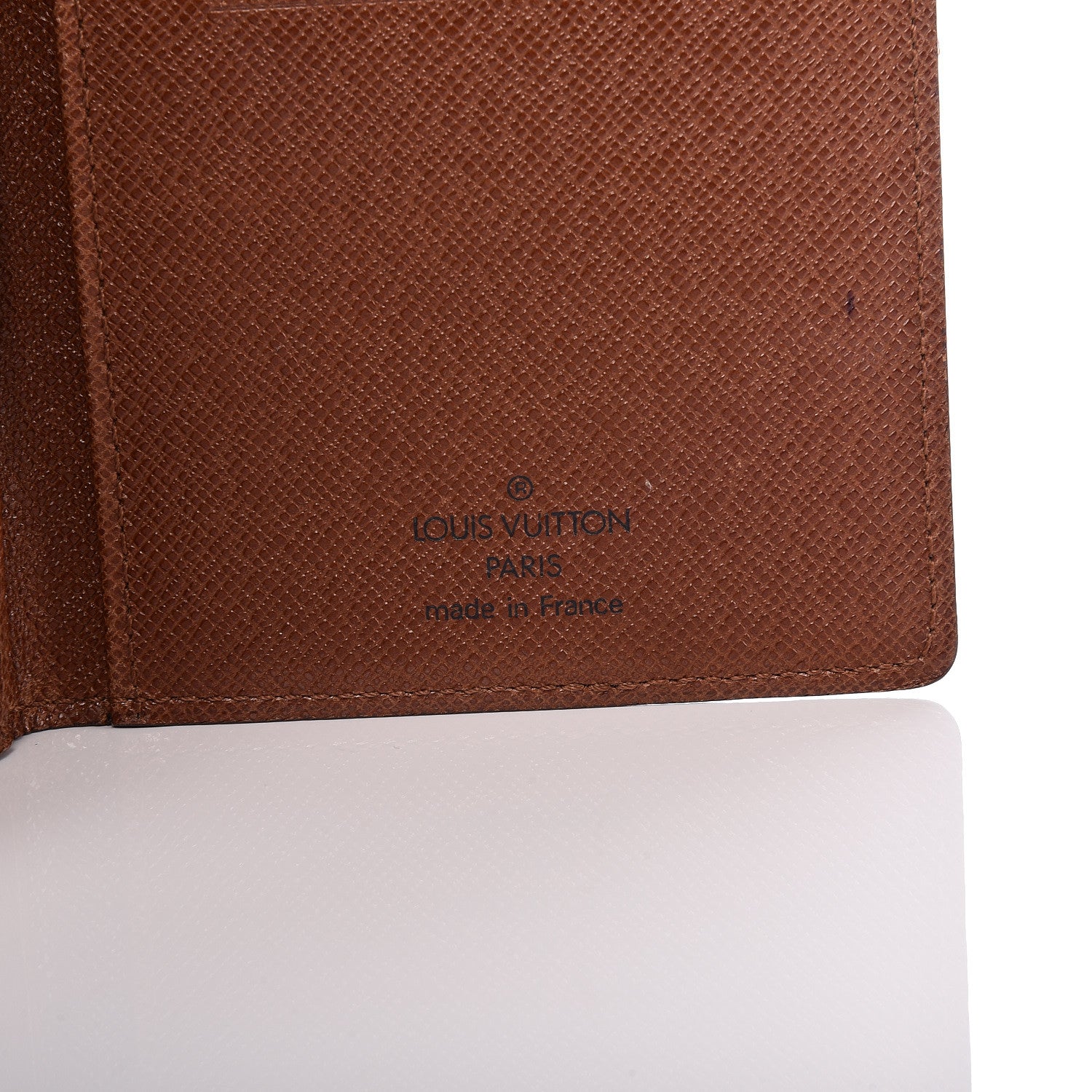 Louis Vuitton Monogram Checkbook Holder Case Wallet 6 of 8